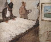 Cotton Merchants in New Orleans, Edgar Degas
